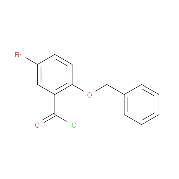 2-(Benzyloxy)-5-bromobenzoyl chloride