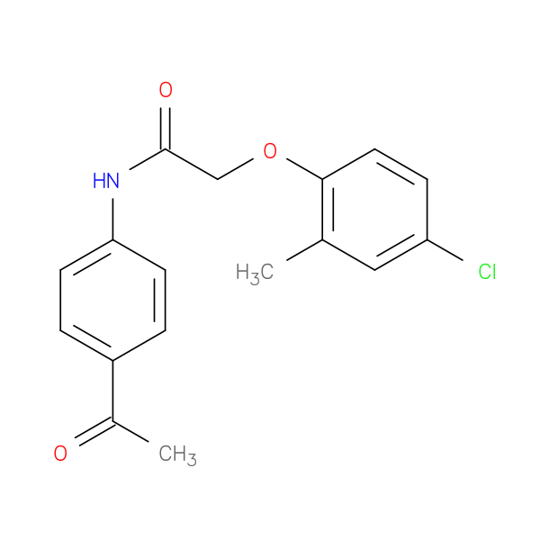 N-(4-Acetylphenyl)-2-(4-chloro-2-methylphenoxy)acetamide