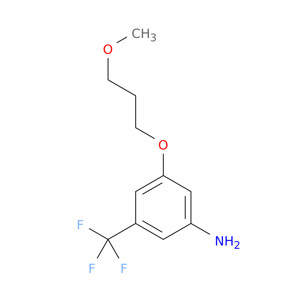 3-(3-Methoxypropoxy)-5-(trifluoromethyl)aniline