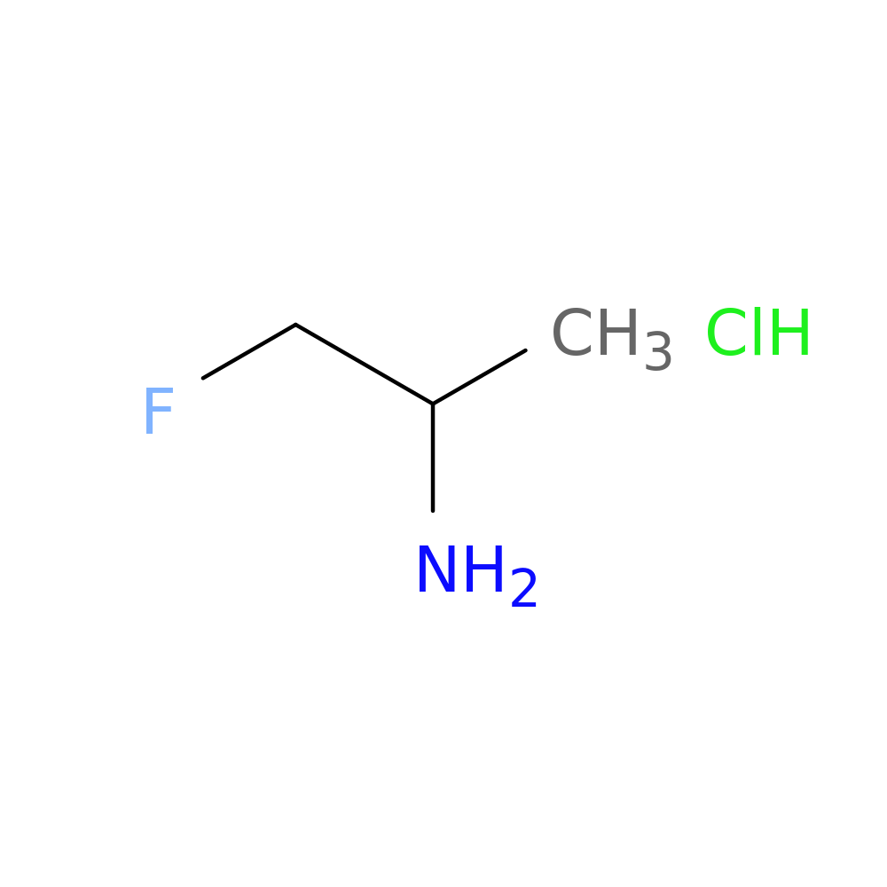 2-Propanamine, 1-fluoro-, hydrochloride (1:1)