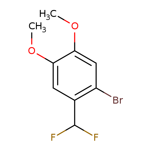 1-bromo-2-(difluoromethyl)-4,5-dimethoxybenzene