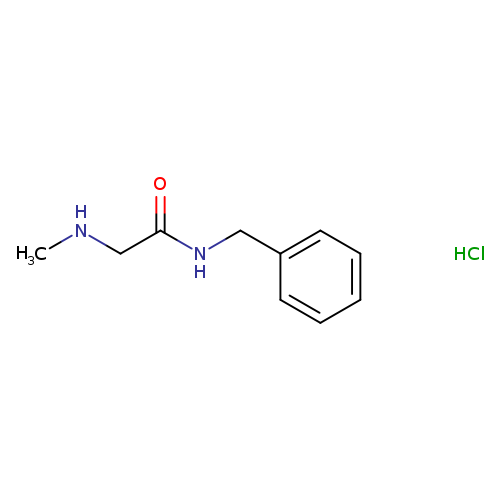 N-benzyl-2-(methylamino)acetamide hydrochloride