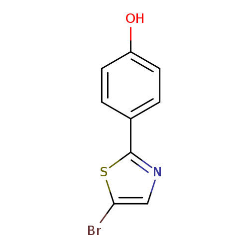 4-(5-bromo-1,3-thiazol-2-yl)phenol