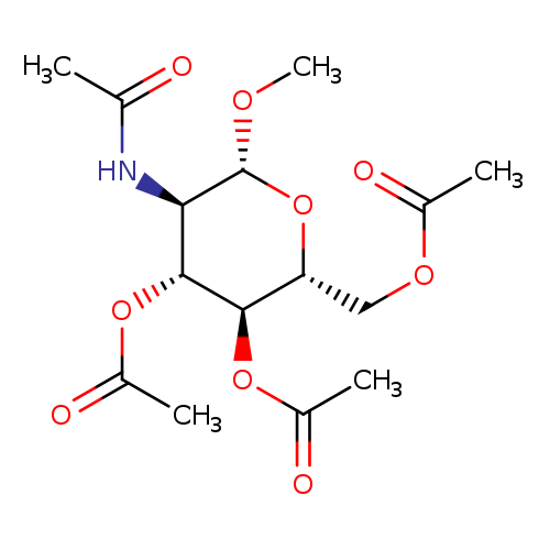 β-D-Glucopyranoside, methyl 2-(acetylamino)-2-deoxy-, 3,4,6-triacetate