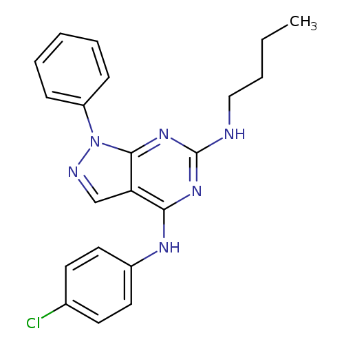 N6-butyl-N4-(4-chlorophenyl)-1-phenyl-1H-pyrazolo[3,4-d]pyrimidine-4,6-diamine