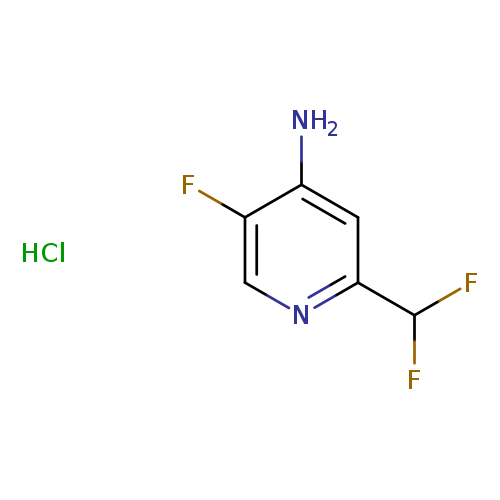 2-(Difluoromethyl)-5-fluoropyridin-4-amine Hydrochloride
