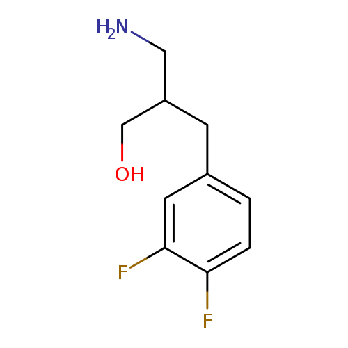 3-amino-2-[(3,4-difluorophenyl)methyl]propan-1-ol