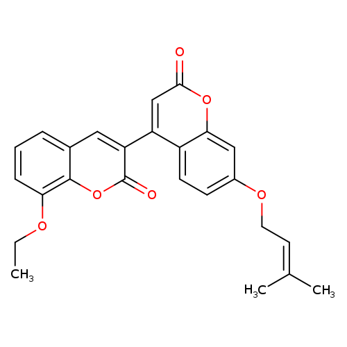 8-ethoxy-7'-[(3-methylbut-2-en-1-yl)oxy]-2H,2'H-[3,4'-bichromene]-2,2'-dione