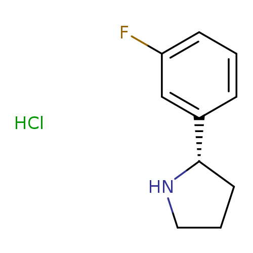 (S)-2-(3-Fluorophenyl)pyrrolidine hydrochloride