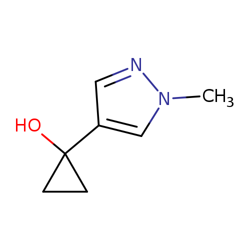 1-(1-methyl-1H-pyrazol-4-yl)cyclopropanol