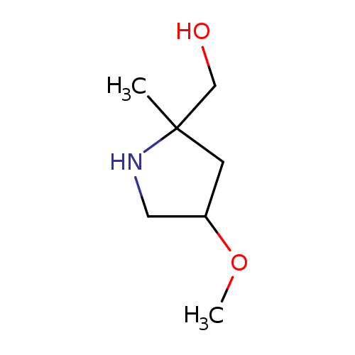 (4-methoxy-2-methylpyrrolidin-2-yl)methanol
