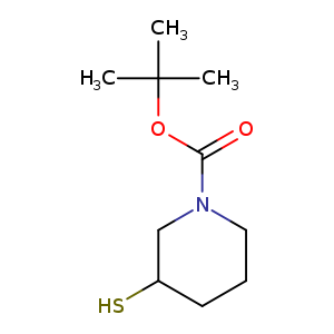 1-Piperidinecarboxylic acid, 3-mercapto-, 1,1-dimethylethyl ester