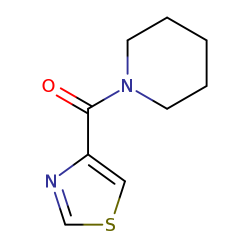 1-(1,3-thiazole-4-carbonyl)piperidine