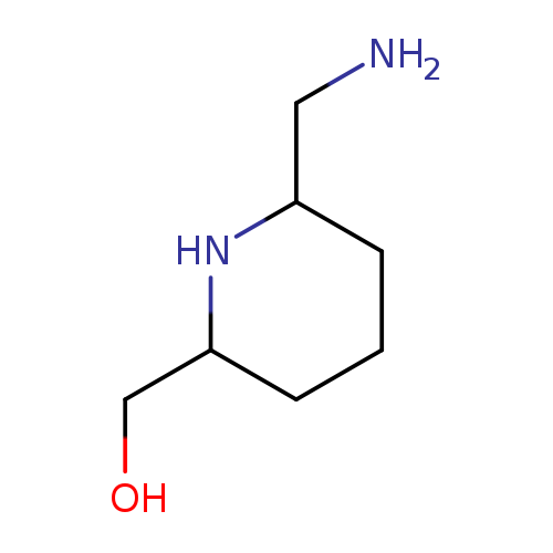 [6-(aminomethyl)piperidin-2-yl]methanol
