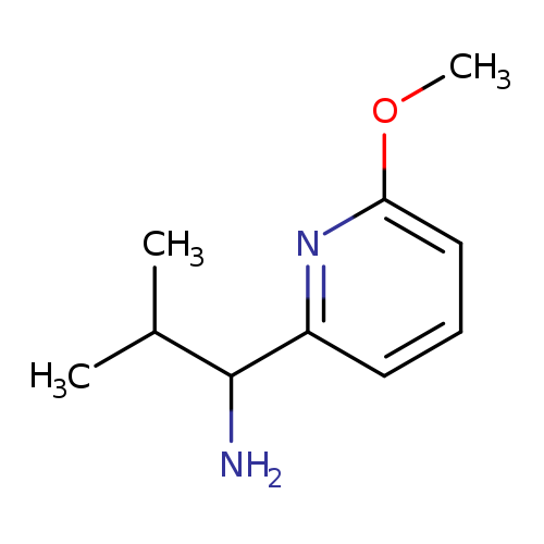 1-(6-methoxypyridin-2-yl)-2-methylpropan-1-amine