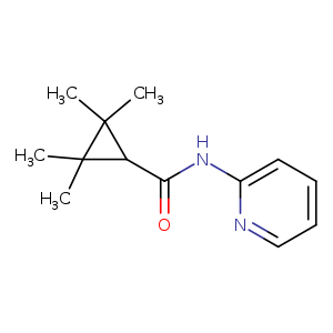 2,2,3,3-tetramethyl-N-(2-pyridinyl)cyclopropanecarboxamide