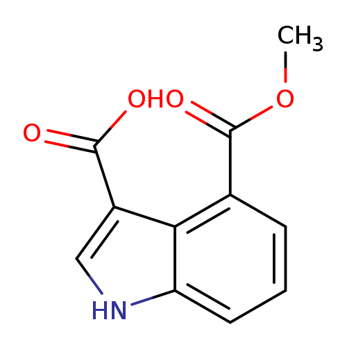 1H-INDOLE-3,4-DICARBOXYLIC ACID,4-METHYL ESTER