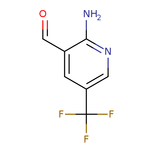 2-Amino-5-(trifluoromethyl)nicotinaldehyde