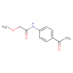 N-(4-acetylphenyl)-2-methoxyacetamide