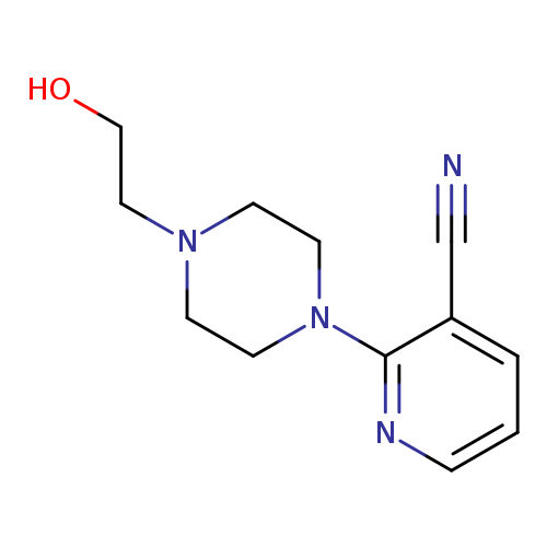 2-(4-(2-Hydroxyethyl)piperazin-1-yl)nicotinonitrile