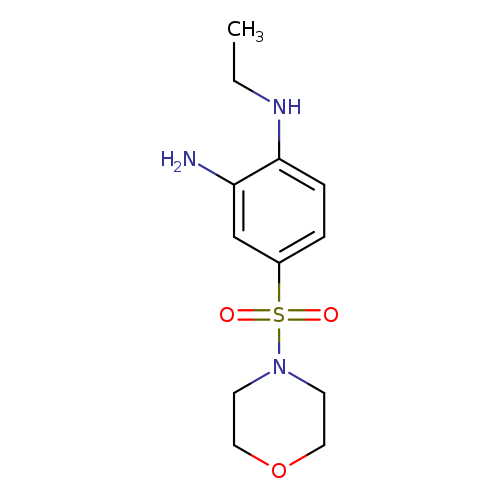 1-N-ethyl-4-(morpholine-4-sulfonyl)benzene-1,2-diamine