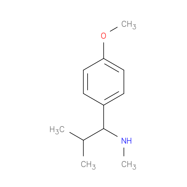 1-(4-Methoxyphenyl)-N,2-dimethylpropan-1-amine