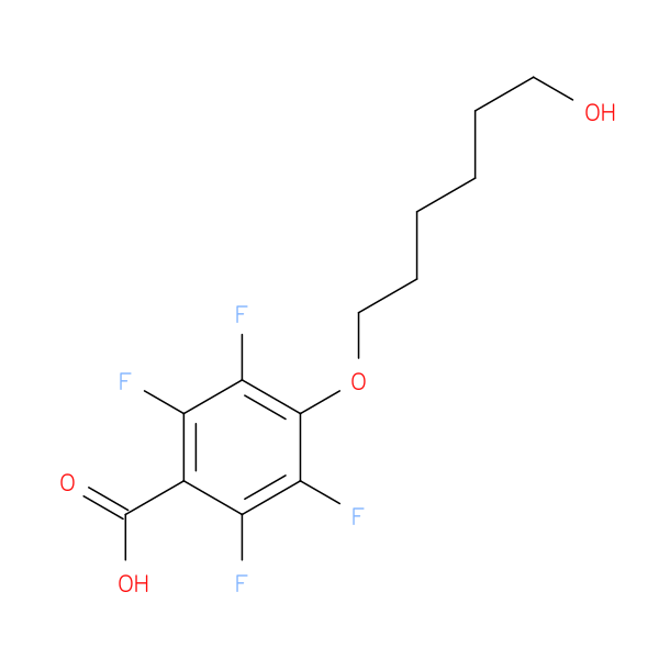2,3,5,6-Tetrafluoro-4-(6-hydroxyhexyloxy)benzoic acid