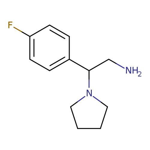1-Pyrrolidineethanamine,b-(4-fluorophenyl)-
