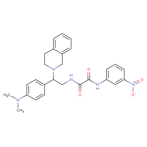 N'-{2-[4-(dimethylamino)phenyl]-2-(1,2,3,4-tetrahydroisoquinolin-2-yl)ethyl}-N-(3-nitrophenyl)ethanediamide