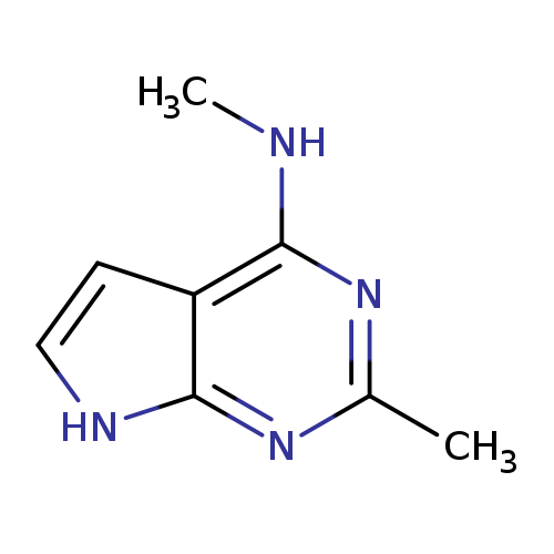 N,2-dimethyl-7H-pyrrolo[2,3-d]pyrimidin-4-amine