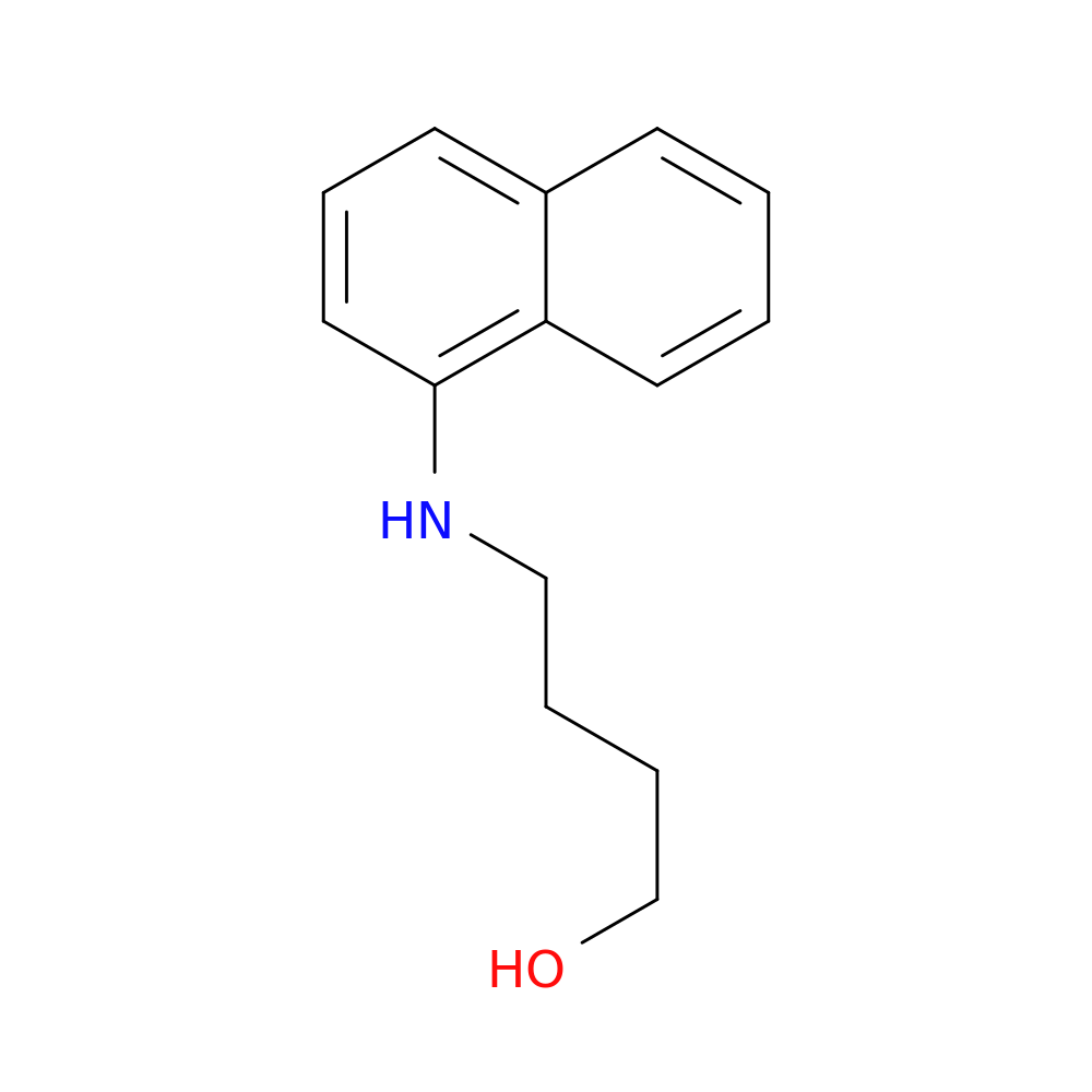 4-(Naphthalen-1-ylamino)butan-1-ol