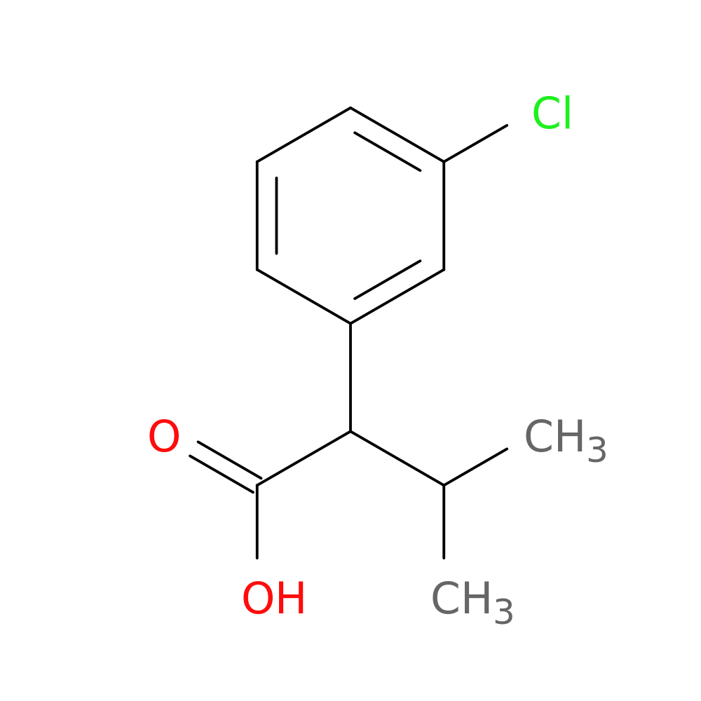 2-(3-Chlorophenyl)-3-methylbutanoic acid