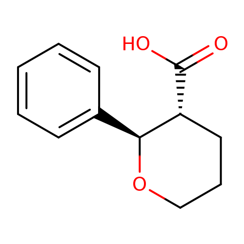 rac-(2R,3R)-2-phenyloxane-3-carboxylicacid