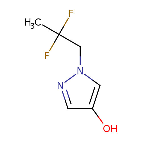 1-(2,2-Difluoropropyl)-1H-pyrazol-4-ol
