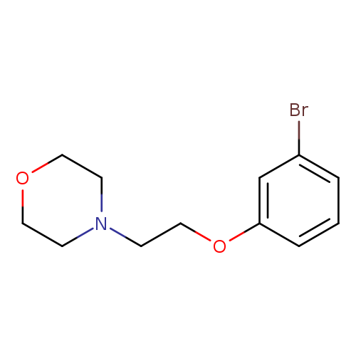 4-[2-(3-BROMOPHENOXY)ETHYL]MORPHOLINE