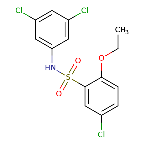 5-chloro-N-(3,5-dichlorophenyl)-2-ethoxybenzene-1-sulfonamide