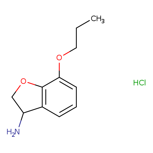 7-propoxy-2,3-dihydro-1-benzofuran-3-amine hydrochloride