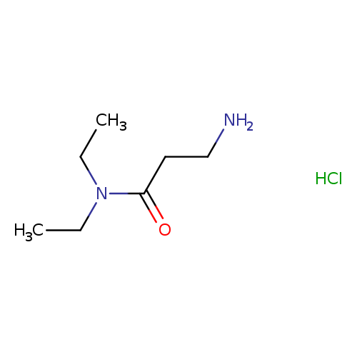 Propanamide,3-amino-N,N-diethyl-, hydrochloride (1:1)