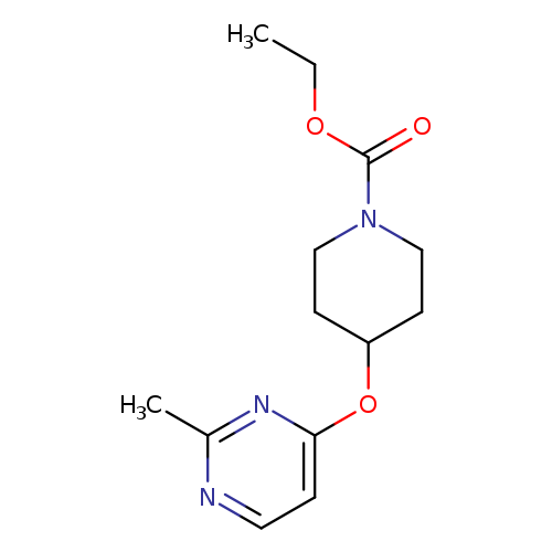 ethyl 4-[(2-methylpyrimidin-4-yl)oxy]piperidine-1-carboxylate