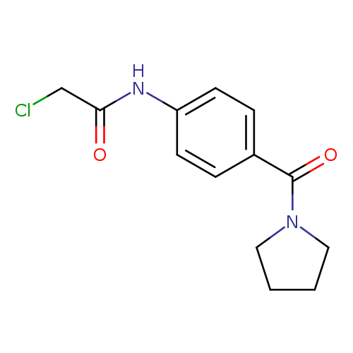 2-Chloro-n-[4-(pyrrolidin-1-ylcarbonyl)phenyl]acetamide