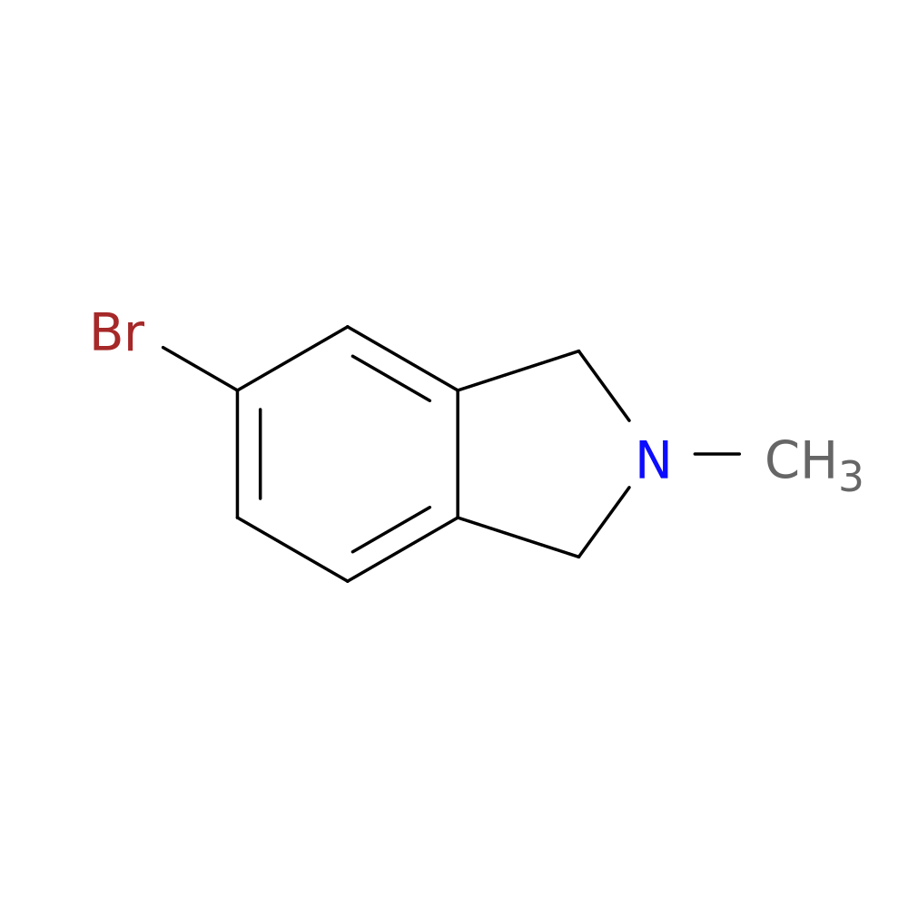 5-Bromo-2,3-dihydro-2-methyl-1H-isoindole