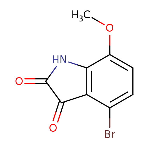 4-Bromo-7-methoxyisatin