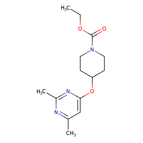 ethyl 4-[(2,6-dimethylpyrimidin-4-yl)oxy]piperidine-1-carboxylate