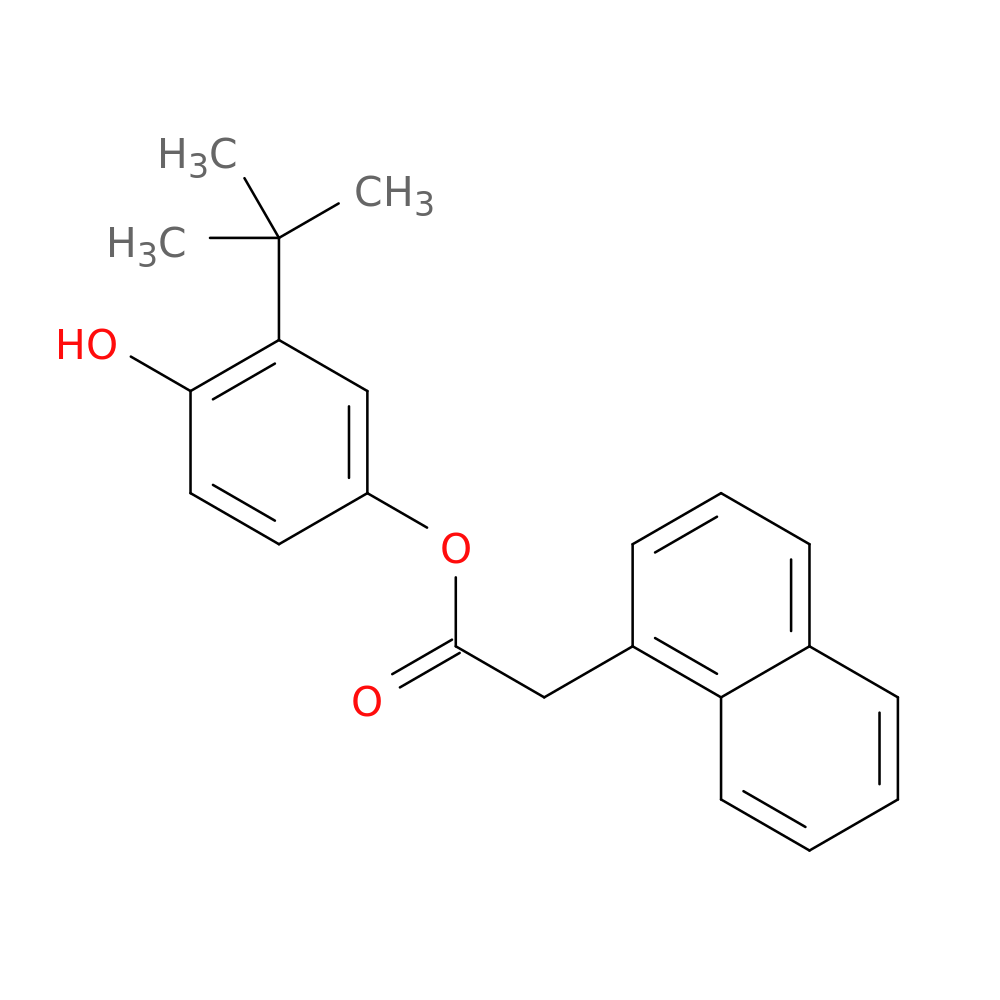 3-tert-butyl-4-hydroxyphenyl1-naphthylacetate
