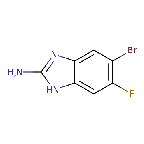 5-bromo-6-fluoro-1H-1,3-benzodiazol-2-amine