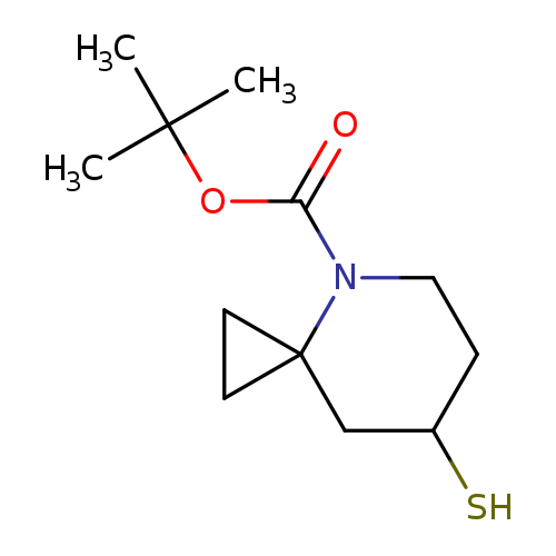 tert-butyl7-sulfanyl-4-azaspiro[2.5]octane-4-carboxylate