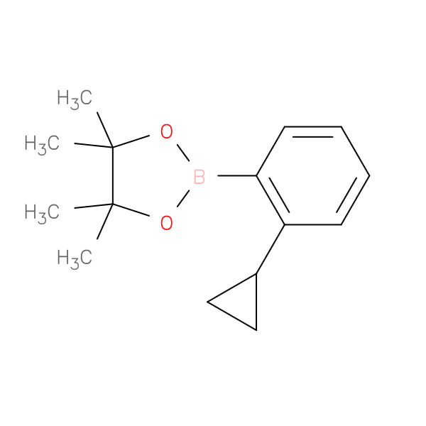2-(2-cyclopropylphenyl)-4,4,5,5-tetramethyl-1,3,2-dioxaborolane