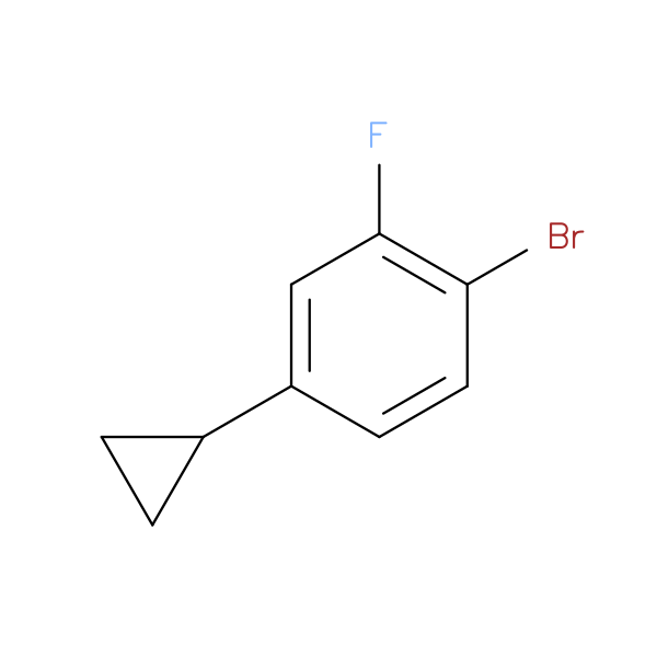 1-Bromo-4-cyclopropyl-2-fluorobenzene