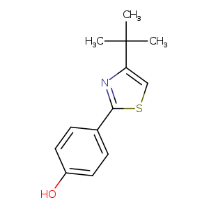 4-(4-tert-Butyl-1,3-thiazol-2-yl)phenol