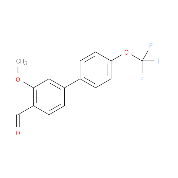 3-methoxy-4'-(trifluoromethoxy)-[1,1'-biphenyl]-4-carbaldehyde